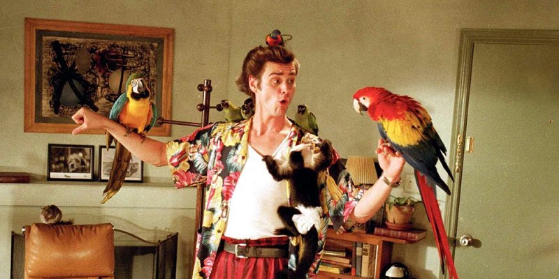 Ace Ventura movie comedy series trivia
