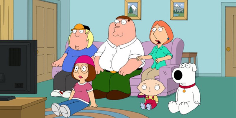 Family Guy tv comedy series 2012