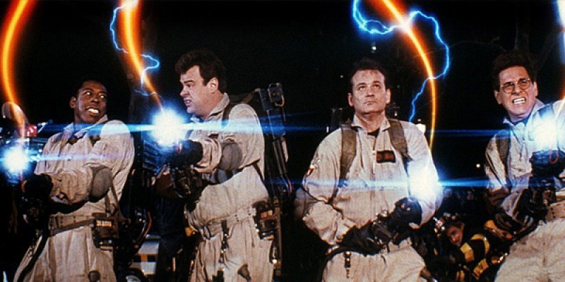 Ghostbusters movie comedy series on DVD BluRay
