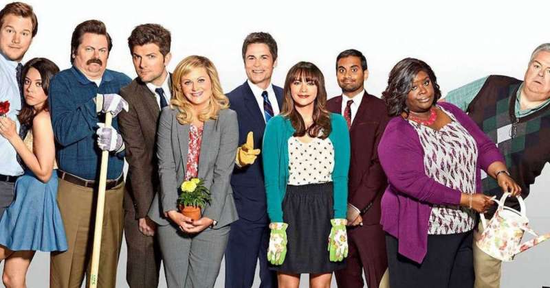 Parks and Recreation tv comedy series cast