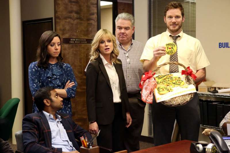Parks and Recreation tv comedy series cast