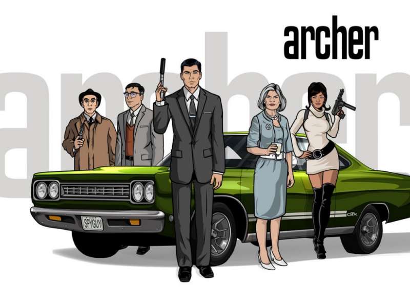 Archer tv comedy series parody comedy series