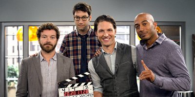 Men at Work tv sitcom bromance comedy series