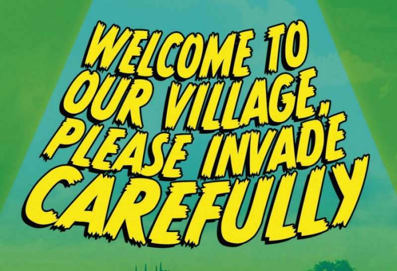 Welcome to Our Village, Please Invade Carefully radio comedy series small town comedy series